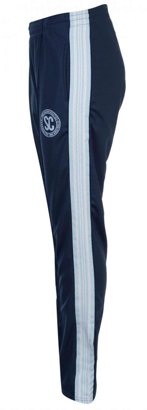 Modré dámske športové nohavice
